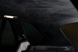 перетяжка потолка BMW X5M альконтарой