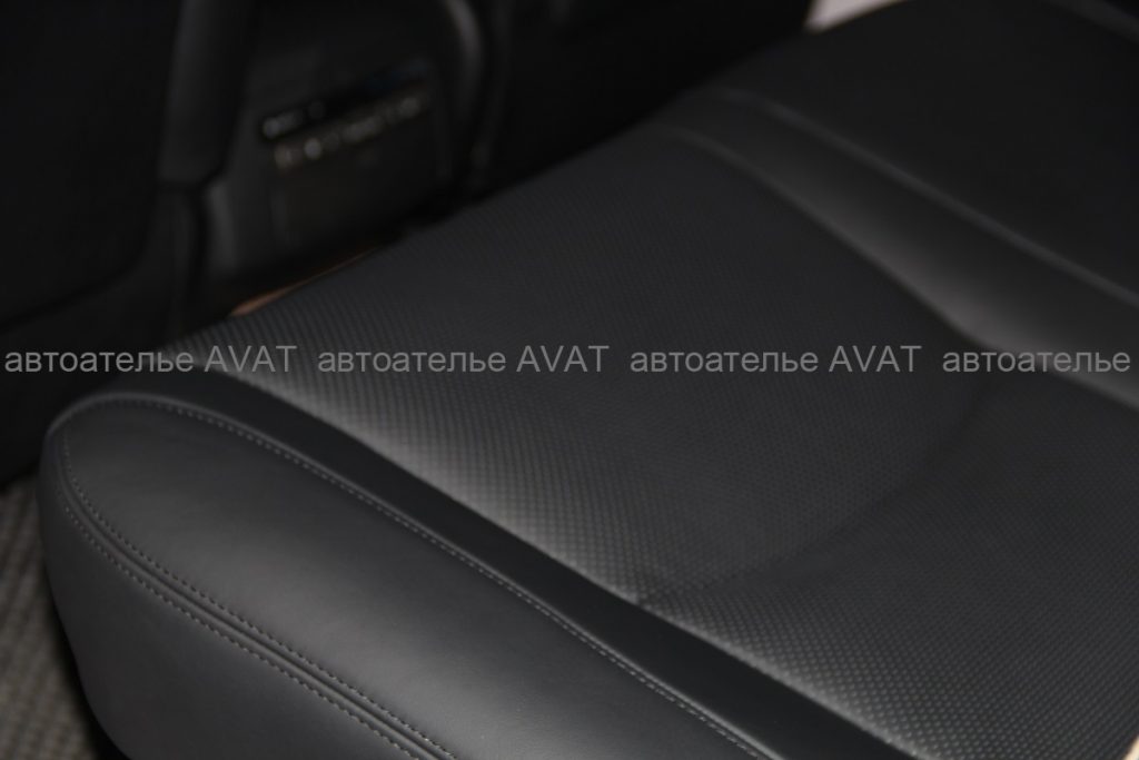 Перетяжка сидений Lexus GX кожей