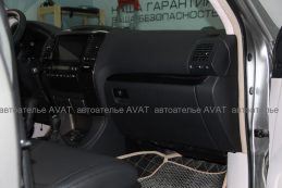 Фото по перетяжке верха и низа приборной панели Lexus GX